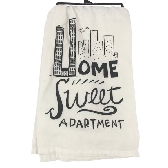 "Home Sweet Apartment" Kitchen Decorative Towel - Picture 1 of 2